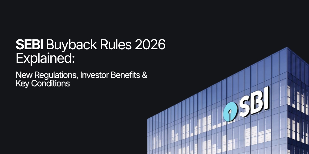 SEBI Buyback Rules 2026 Explained: New Regulations, Investor Benefits & Key Conditions